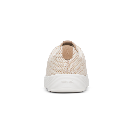 Tênis Feminino Allbirds Cruiser Confortável Branco Natural Taupe Blush